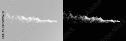 Foto Dense steam or smoke plume for professional visual effects PNG