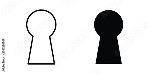Keyhole icon
