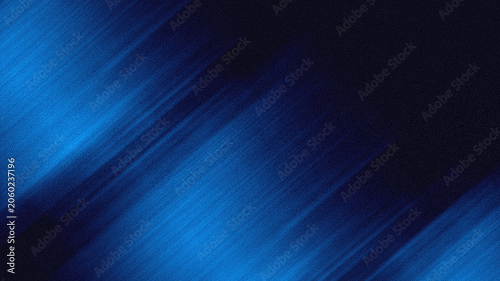 Obraz premium Dynamic diagonal blue grainy gradient background with abstract light streak texture for modern business presentation and technology wallpaper