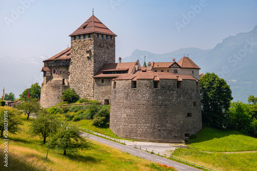 Fotografija Historic Vaduz Castle Schloss Vaduz, princely residence of Liechtenstein