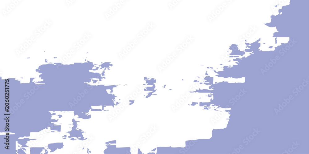 Fototapeta premium Abstract vector background with purple and white textured shapes and splashes
