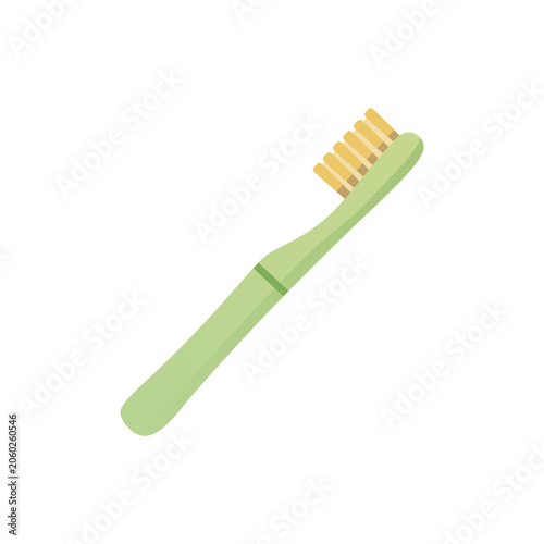 toothbrush isolated on white