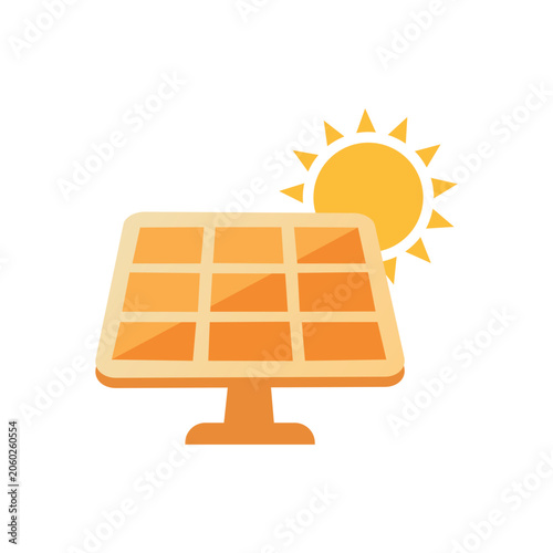 solar panel illustration