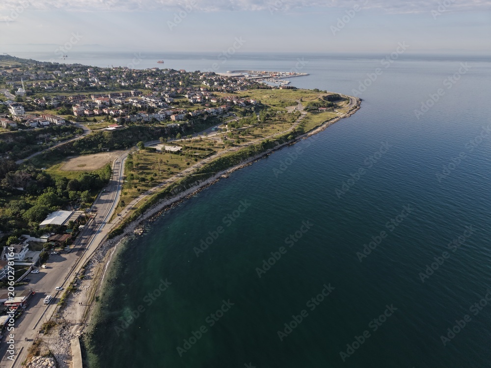 Obraz premium Breathtaking Aerial Captured by Drone