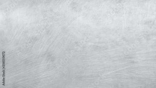Konstfotografi Brushed metal texture in silver, ideal for a sleek desktop wallpaper