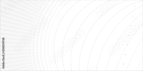 Obraz na plátne abstract black white stripe line, geometric circle texture background, futuristi