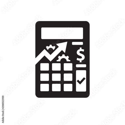 Mobile phone with home icon symbol on smartphone screen for real estate technology concept
