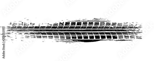 Foto Tire track