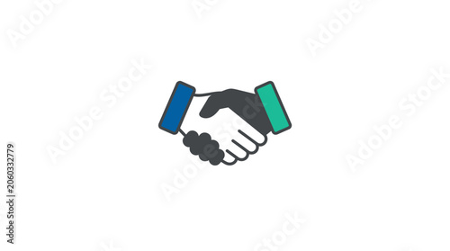Handshake Icon: Partnership, Agreement, Trust, Business Deal, Collaboration