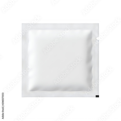 Minimalist square pillow with soft texture