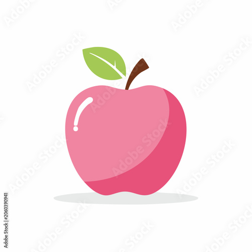 Pink Apple Icon