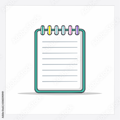 Spiral Notebook Icon