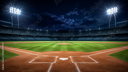 Baseball Inspired Stadium Lights