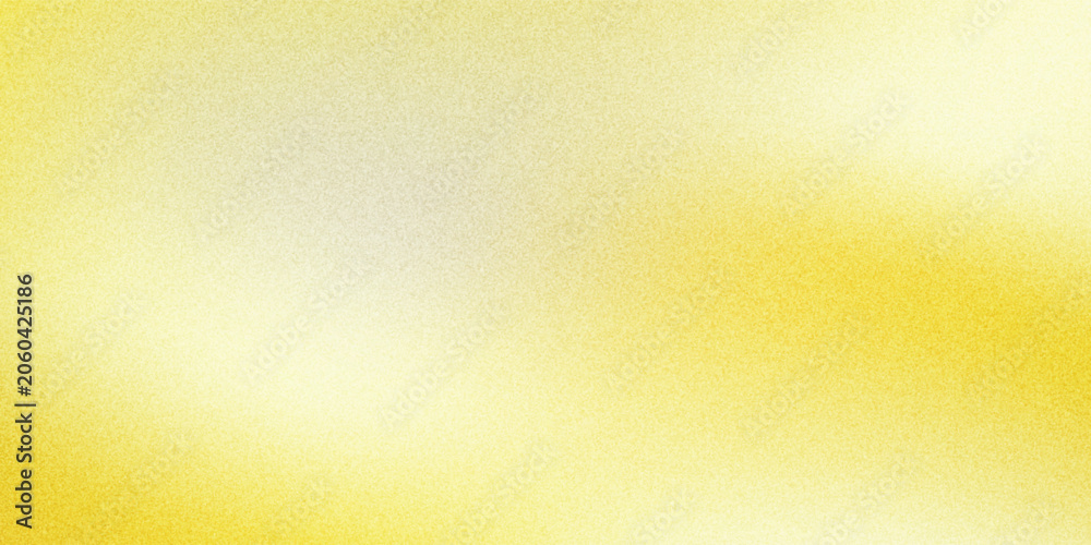 Fototapeta premium Golden light grainy gradient background pastel banner backdrop copy space