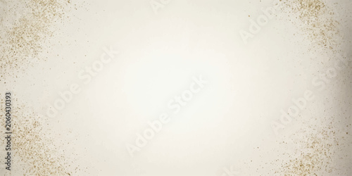 A light brown textured background with speckles of sand or dirt scattered in the corners, creating a subtle, earthy effect.