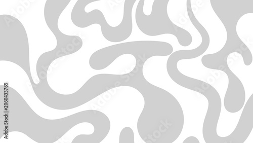 Gray abstract groovy seamless pattern