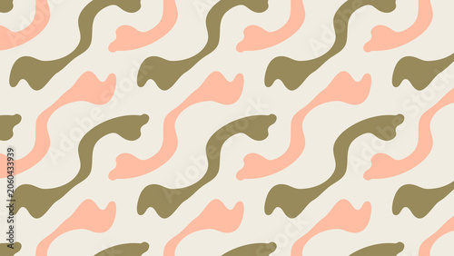 Abstract wavy brush stroke pattern