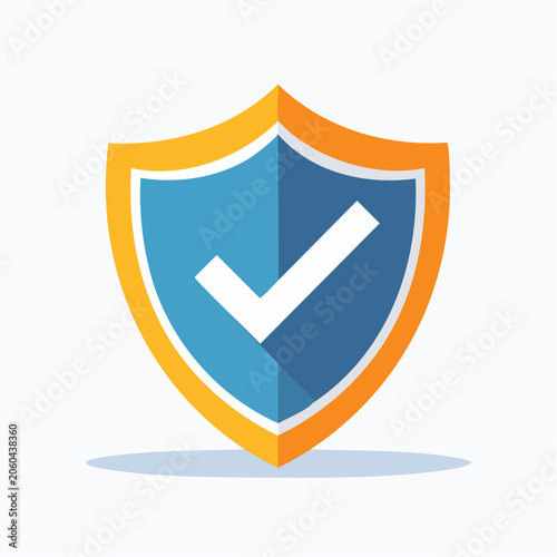 Shield with Check Mark Icon