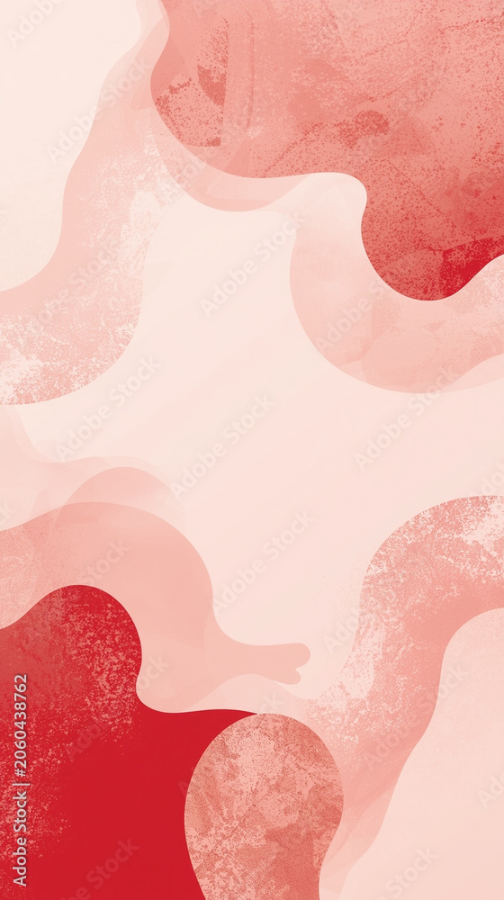 Fototapeta premium Soft Romantic Gradient Background in Pink and Scarlet Tones, Modern Valentine Aesthetic for Luxury Campaigns, Copy Space