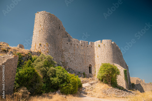 Château de Peyrepertuse, forteresse cathare en Occitanie