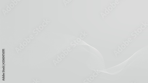 Fotografie Minimalist white desktop wallpaper with subtle wave texture vector