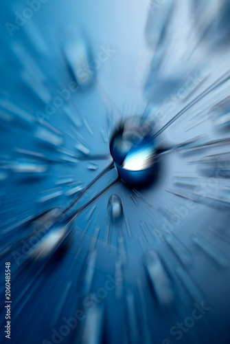 water abstract blue background