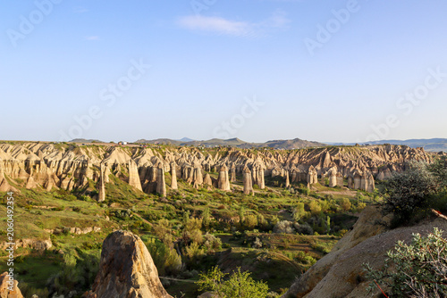 Unique Landscape Features of Cappadocia, Turkey