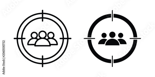 Foto Target audience icon
