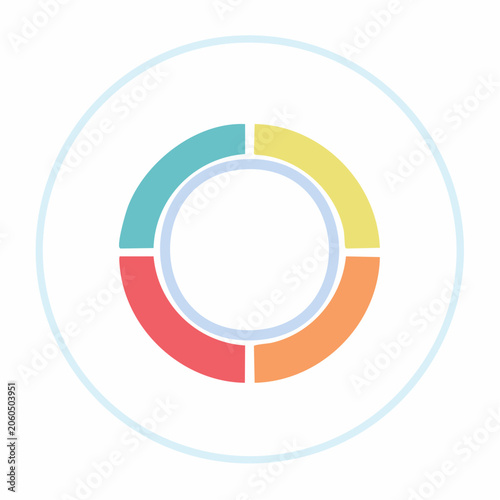 Colorful Pie Chart Icon