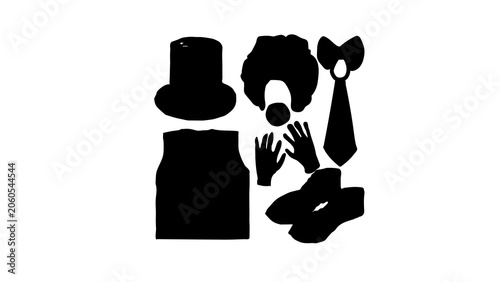 Clown Costumes Clothes Circus Movement Kids