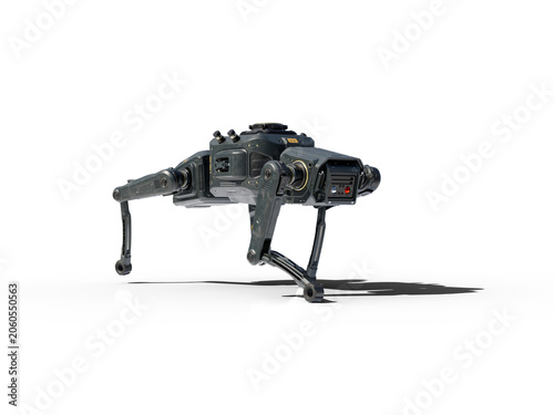 фотографія Tactical four legged robot platform