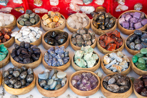 Colorful Mineral Collection Showcasing Earth’s Natural Beauty and Diversity