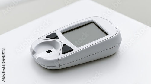Device measures blood glucose levels for diabetes management in a simple setting