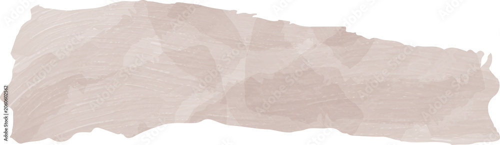 Εκτύπωση καμβά Vintage Horizontal Beige Watercolor Paper Strip Texture