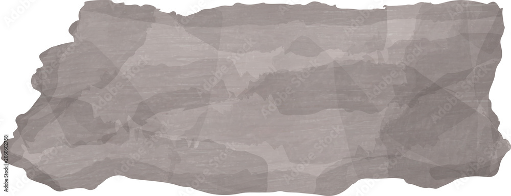 Εκτύπωση καμβά Vintage Horizontal Beige Watercolor Paper Strip Texture