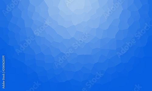 Abstract blue background with geometric triangles, modern minimal polygon pattern, digital wallpaper, web banner and poster design template