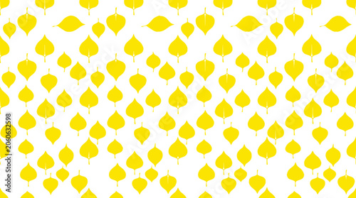 Yellow Dotted Pattern Background.