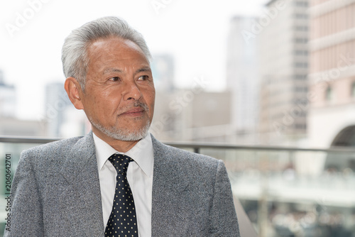 シニア男性　ビジネス