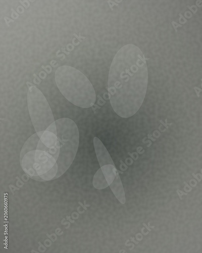 Abstract soft gray textured background with white oval shapes