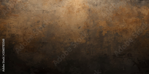 Quadro em tela Grunge rusty metal texture background with old aged rough dark surface design