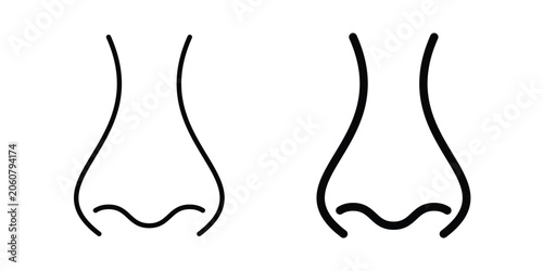 Fotografie Nose icon