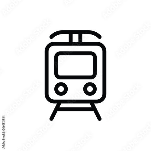 Train Outline Icon