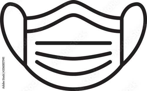 Cuadro en lienzo health mask icon