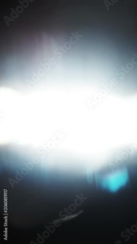 Optical blur bokeh light leaks vertical for 4k video