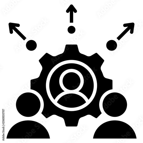 Konstfotografi Stakeholder Icon
