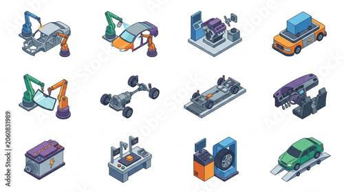 Industrial Robotics and Automated Manufacturing Machinery.