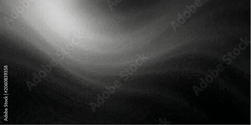 Foto A dark and atmospheric abstract background with a strong contrast between light and shadow, creating a sense of mystery and depth