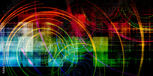 Advanced Algorithm Processing Background For Software Development