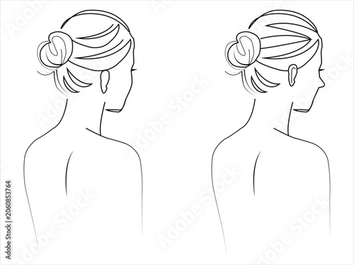 Elegant Feminine One-Line Art