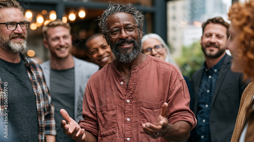 Community Gathering: A smil...